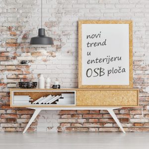 Mobilă și decorațiuni din plăci OSB nefinisate